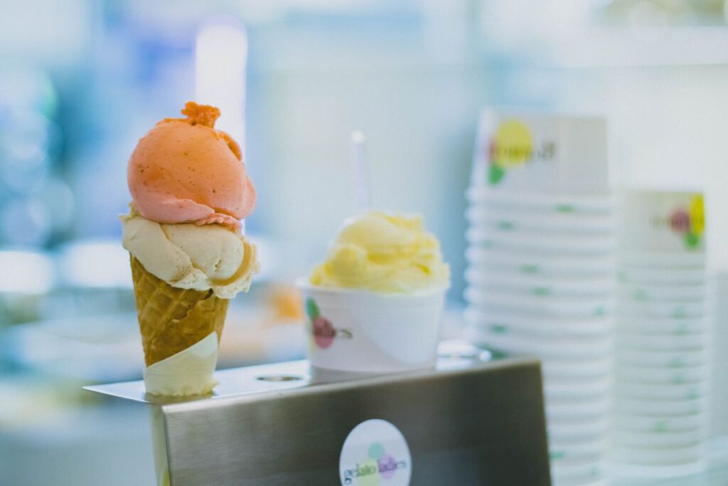 Neutros y estabilizantes para helado: nadie felicita al ingrediente que hace la mitad del trabajo 1 Helado artesanal cremoso en cucurucho: el trabajo invisible de neutros y estabilizantes