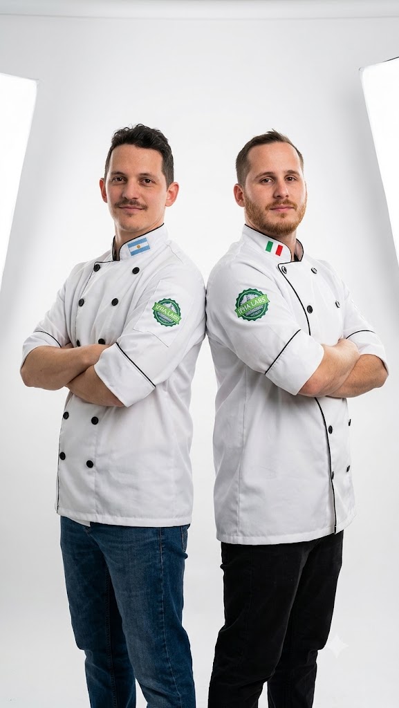 Lucas y Franco Alfonsin, maestros heladeros y directores de IFHA