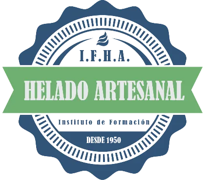 Insignia del Instituto de Formación del Helado Artesanal, desde 1950