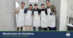 Masterclass de Heladería de IFHA: alumnos en el laboratorio de IFHA Labs